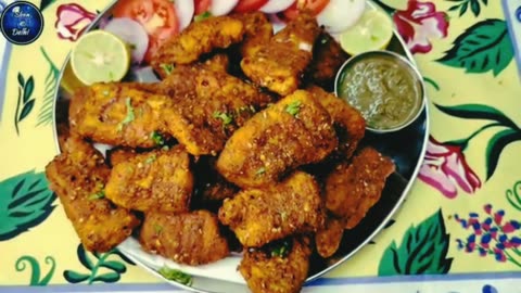 Spicy Fish Fry Fish Pakoda