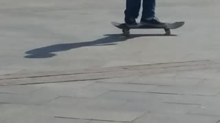 Skipping roll Eyre square galway