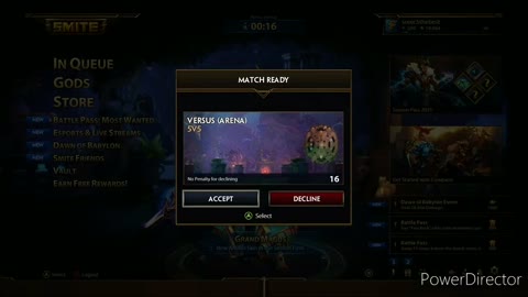 Easy win (smite)