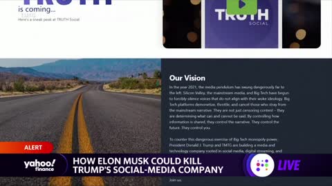 How Elon Musk could kill Trump’s social media company