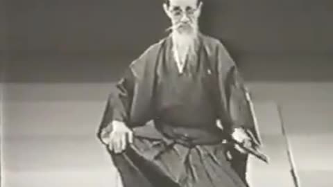 Sugino Sensei 10th Dan Master of Katori Shinto Ryu