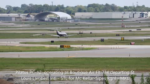 Monday morning plane spotting at St. Louis Lambert International September 20, 2021