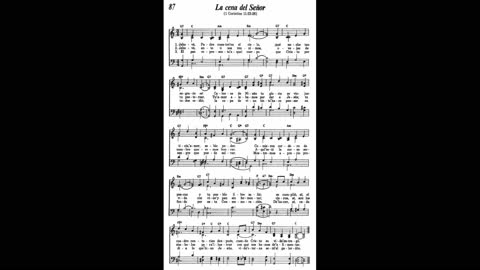 La cena del Señor (Canción 87 de Canten Alabanzas a Jehová)