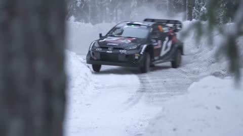 Tanak and Rovanpera out WRC Rally Sweden 2024 FridMorningay