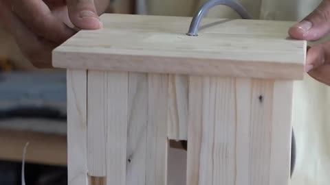 Craft Wood Design and Making indoor Wooden Chair #woodworking #shorts #chair #design