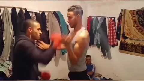 Boxing practice gone wrong