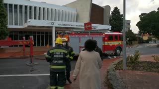 Bellville Civic Centre fire contained