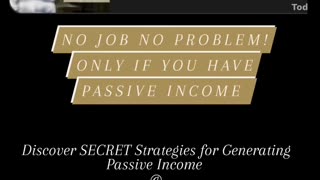 Discover SECRET Strategies for Generating Passive Income