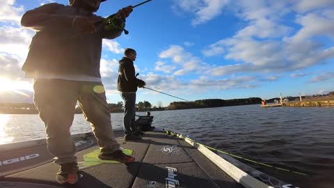 Once in a Lifetime DOUBLE DIGIT Bass - SCALE NEEDED (Lake Fishing)