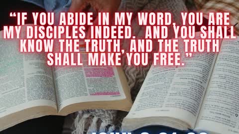 THE WORD OF GOD WILL SET YOU FREE. 🙏