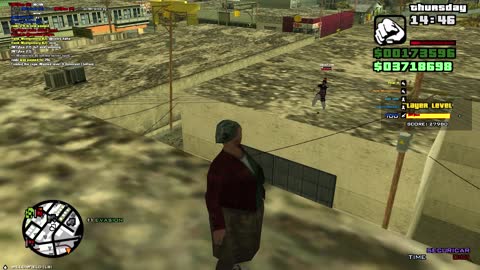 Grenade Stunting In GTA San Andreas Multiplayer (Part 4) (With Daughter)