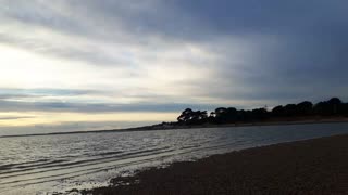 Sunset on a beach