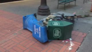 May 1 2017 Portland may day 2.1 Fires that were put out