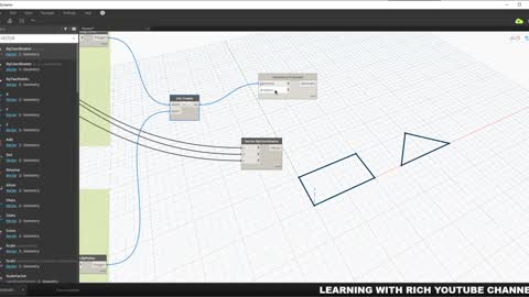 DYNAMO FOR REVIT_HOW TO CONSTRUCT SURFACES AND SOLIDS IN DYNAMO