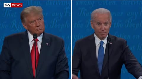 Trump and Biden face off in final US presidential debate - highlights