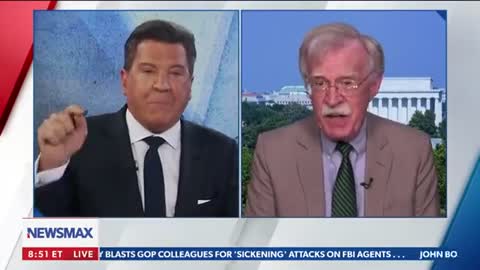 Newsmax Host Eric Bolling & John Bolton Explode On Each Other Over Trump's Foreign Policy