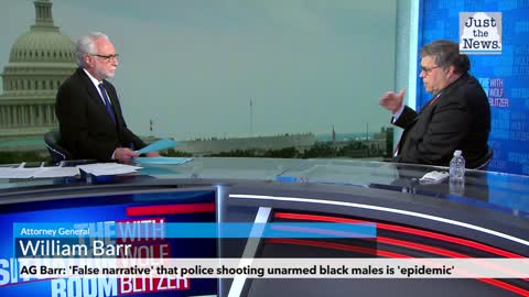 Attorney General Barr: 'False narrative' that police shooting unarmed black males is 'epidemic'