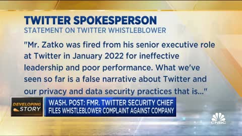 Former Twitter Security Head Turns Whistleblower