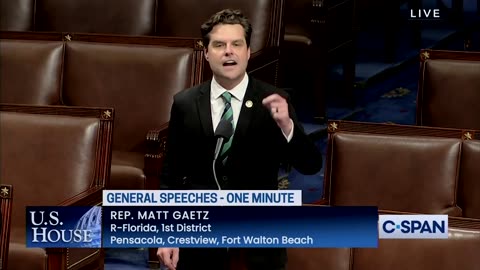 Matt Gaetz Calls Out Byron Donalds's RINOy Resolution