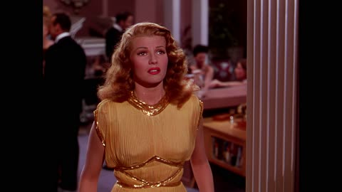 Rita Hayworth Down to Earth 1947 End scene remastered 4k