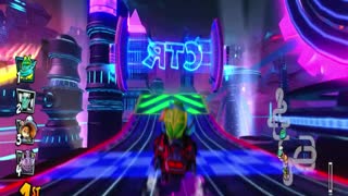 Aqua Zem Exotic Skin Gameplay - Crash Team Racing Nitro-Fueled
