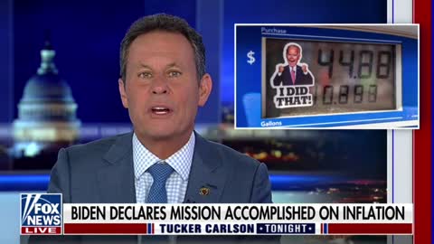 Brian Kilmeade: "If inflation is zero, why do we need the Inflation Reduction Act?"