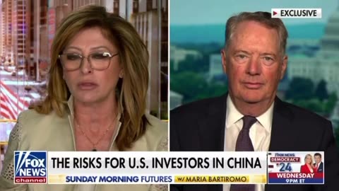 Robert Lighthizer - China poses threat to U.S. National Security