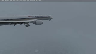 Mumbai VABB Approach and Low Visibility Landing P3D IVAO 787