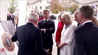 King Charles, Queen Camilla visit Notre-Dame cathedral