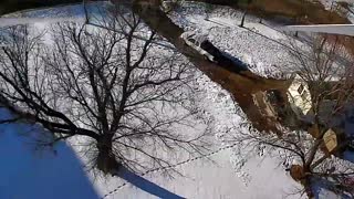 Flying My Drone over My Yard