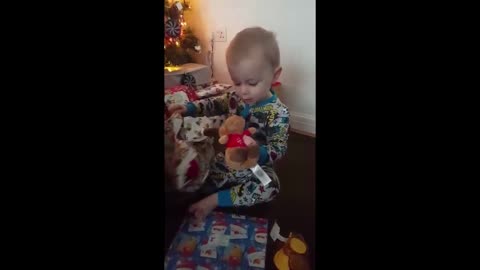 2 Year Olds Funny Reactions to Christmas Day Presents!
