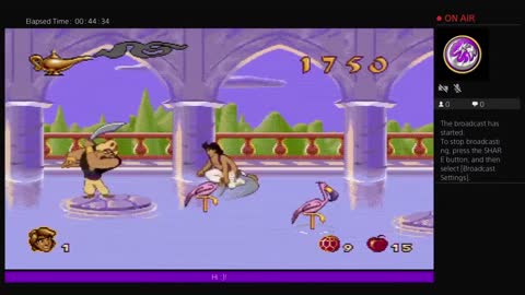 Just Playing | Disney's Aladdin | Sega Genesis Gameplay | Full Playthrough.