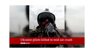 Ukraine war: Fighter ace and two other pilots killed in mid-air crash