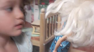 Playing barbies together