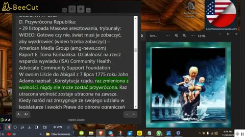 🔴Przywrócona Republika 30 listopada 2023 r 🔴autor: Judy Byington