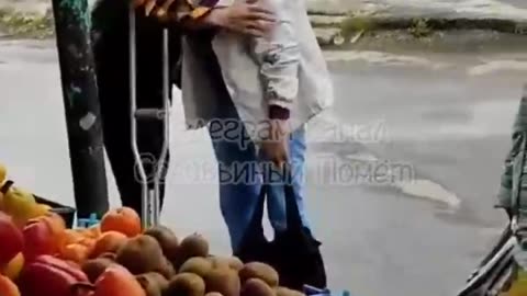 Former Russian Soldiers Wife Demands Fruits and Vegetables