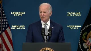Biden: "The number one threat is the strength, and that strength that we've built is inflation"