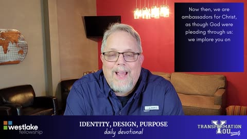 Identity, Design, Purpose - Daily Devotional / DAY 26