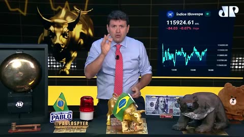 Com China, Ibovespa tem terceira queda: Fechamento Touro de Ouro