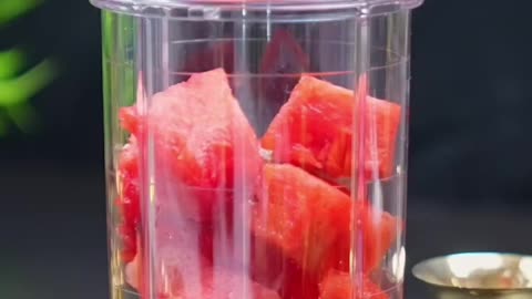 Fresh watermelon juice