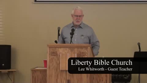 Liberty Bible Church / Testing and Trials / 1 Peter