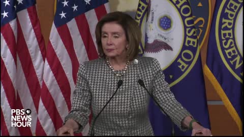 Pelosi says inflation and the horrible economic numbers is an “aberration.”