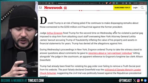 Trump Fraud Case COLLAPSES After Cohen ADMITS To Perjury, Judge REFUSES To Dismiss, May JAIL TRUMP