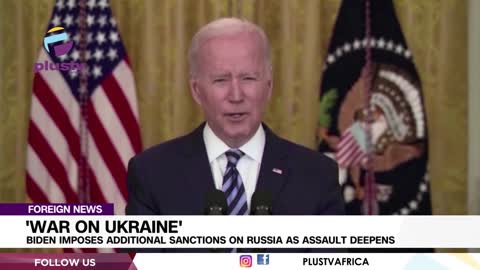 Biden Imposes Additional Sanctions On Russia As Assault Deepens