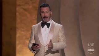 Jimmy Kimmel TRIGGERED on stage; reads Trump's Truth social post ripping Kimmel as 'mediocre'