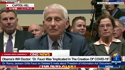 Obama’s WH Doctor: ‘Dr. Fauci Was 'Implicated In The Creation Of' COVID-19’