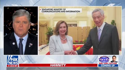 Hannity: I Doubt China Would Shoot Down Pelosi’s Plane