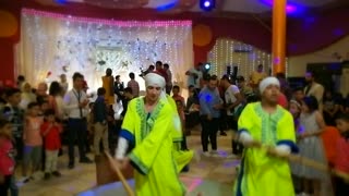 Spectacular wedding show dance