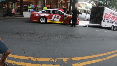 Loud NASCAR in city