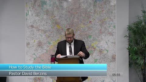 How to Study the Bible | Pastor Berzins